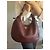 Borsa Hobo Prada in pelle Vitello Daino - Bordeaux Bordò - vista 2