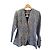 Autre Marque Teresa Bermejo Essence von Ibiza Barock-Brokatjacke Marineblau
