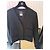 Giacca Chanel Uniform nera in lana e cotone Nero - vista 2