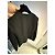 Giacca Chanel Uniform nera in lana e cotone Nero - vista 7