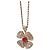 Collana Bulgari Fiorever Blossom in oro rosa diamanti e rubino D'oro