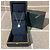 Collana Graff Constellation Diamanti 1,01 ct Taglio Smeraldo Argento - vista 9