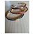 Braccialetti gucci vintage Marrone Verde Bordò - vista 4