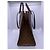 Borsa Louis Vuitton in pelle marrone - vista 2