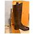 Tod's Botas Montura de Cuero Marrón Talla 40 Marrón oscuro - vista 5