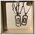 Collana Bulgari Large Round Pin in platino e diamanti Argento - vista 2