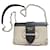 Borsa a Spalla Prada Cahier in Pelle Argento e Nera