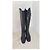 Autre Marque Botas overknee VIBRAM de cuero negro - vista 2