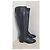 Autre Marque Botas overknee VIBRAM de cuero negro - vista 3