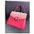 Bulgari Borsa Bvlgari Rainbow Pearl in pelle testa di serpente rossa Rosso - vista 3