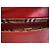 Borsa a tracolla Burberry rossa in pelle d'agnello Rosso - vista 4