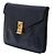 Diamond Clutch Busta Céline 1985s Pelle Blu Navy Clutch Diamante Céline - vista 4