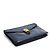 Diamond Clutch Busta Céline 1985s Pelle Blu Navy Clutch Diamante Céline - vista 5
