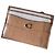 Kartenetui aus genarbtem Leder Coach Beige