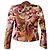 Chaqueta D&G con Estampado Psicodélico Castaño Rosa Naranja Crudo Amarillo - vista 2