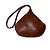 Borsa in pelle goffrata Trussardi Marrone