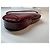 Borsa Saddle Christian Dior in pelle verniciata rossa Bordò - vista 3