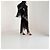 Autre Marque Kimono de seda Anjuna negro - vista 3
