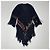 Autre Marque Kimono de seda Anjuna negro - vista 4