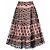 Falda de encaje Red Valentino negra y rosa pálido Negro Beige