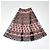 Falda de encaje Red Valentino negra y rosa pálido Negro Beige - vista 4