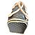 Autre Marque Borsa per cani in tela Monogram e pelle Monogramma