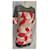 Autre Marque Almatrichi Patchwork Kleid Schwarz Rot Beige Roh - Ansicht 3