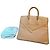 Bolso de mano Hermès Birkin 25 Shadow piel marrón dorado Castaño