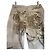 Jeans Christian Lacroix con estampado de palmera Castaño Beige - vista 5