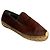 Espadrillas Céline in vitello pony bordeaux 37 Bordò