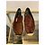 Espadrillas Céline in vitello pony bordeaux 37 Bordò - vista 2