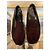Espadrillas Céline in vitello pony bordeaux 37 Bordò - vista 3
