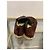 Espadrillas Céline in vitello pony bordeaux 37 Bordò - vista 4
