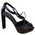 Céline Sandalen dunkelviolettes Lackleder 38