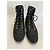 Chanel Sneakers Espadrilles in Tessuto Nero con Lacci - vista 10