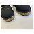 Chanel Sneakers Espadrilles in Tessuto Nero con Lacci - vista 3