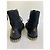 Chanel Sneakers Espadrilles in Tessuto Nero con Lacci - vista 6