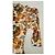 Autre Marque Lumina Kleid mit Blumenmuster Braun Pink Rot Beige Grün Gelb Dunkelbraun Hellblau - Ansicht 16