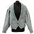 Isabel Marant Jeansjacke blau Baumwolle mit Perlen