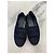 Espadrillas Chanel in tweed blu navy logo CC - vista 2