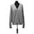 Autre Marque ACNE STUDIOS grauer Wollstrick-Cardigan mit Face Patch