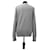 Autre Marque ACNE STUDIOS grauer Wollstrick-Cardigan mit Face Patch - Ansicht 2
