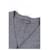 Autre Marque ACNE STUDIOS grauer Wollstrick-Cardigan mit Face Patch - Ansicht 3