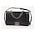 Borsa a spalla Chanel Boy Medium in python e agnello blu navy  - vista 2