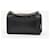 Borsa a spalla Chanel Boy Medium in python e agnello blu navy  - vista 3