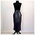 Lederkleid von Gianni Versace aus den 80ern Schwarz - Ansicht 7