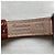 Reloj Coach Esfera Rectangular Beige Números Dorados Correa de Cocodrilo Marrón - vista 11