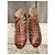 Sandali con tacco Stuart Weitzman Tyborg in pelle marrone - vista 7
