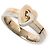 Anello Doppio Cuore in Oro Rosa e Bianco 18K Cartier