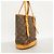 Borsa Tote Bucket PM Monogram Louis Vuitton Marrone - vista 2